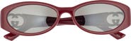Gucci 54mm Oval Sunglasses