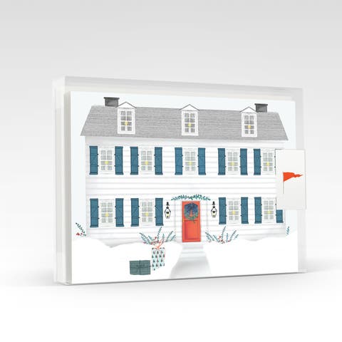 Classic Winter Home Greeting Card Pack Set (8 ct.)