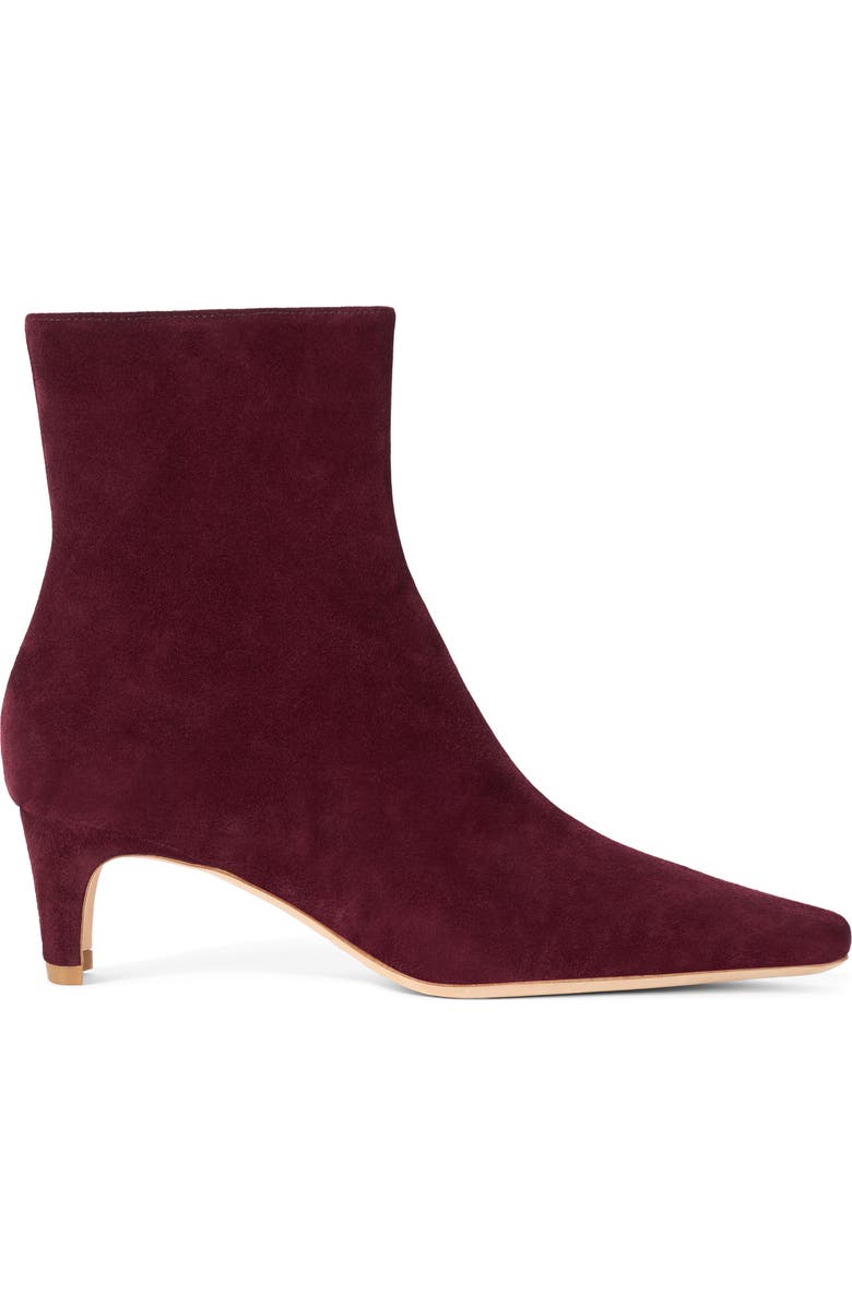 STAUD Wally Ankle Boot, Alternate, color, Syrah