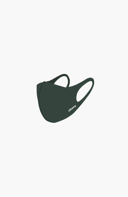 Atoms Everyday Mask In Forest Green