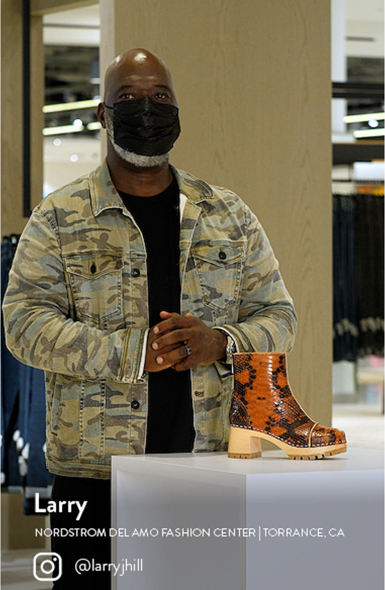 Stitchy Block Heel Bootie, sales video thumbnail