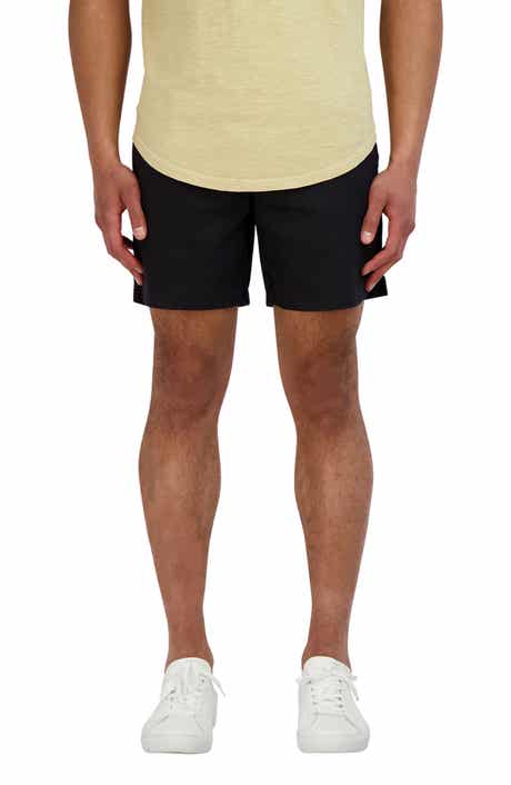Goodlife Essential Slim Fit Linen & Cotton Shorts