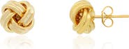 The Lovery Fine Jewelry Polished Rope Knot Stud Earrings