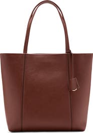 MANGO Faux Leather Shopper Bag