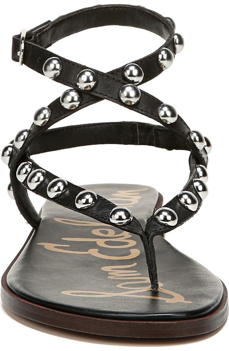 Sam Edelman Elisha Studded Strappy Sandal, Alternate, color,