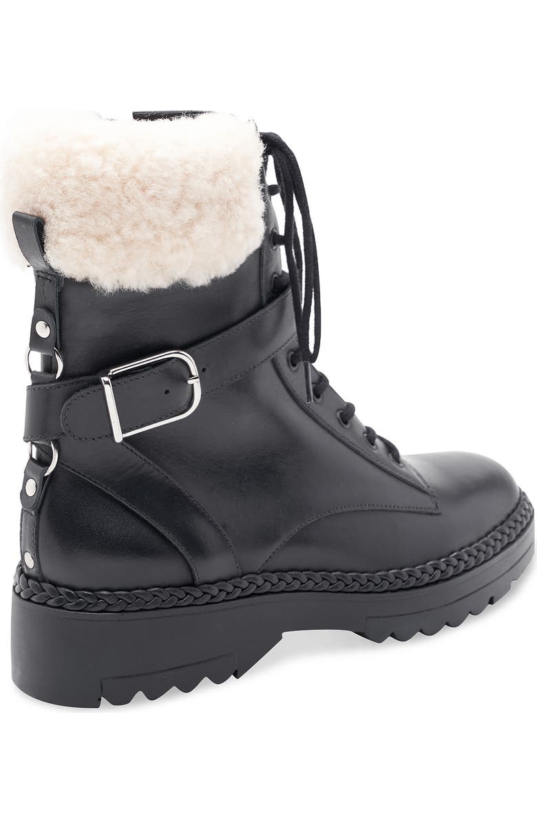 BCBGMAXAZRIA Helina Faux Shearling Bootie, Alternate, color,