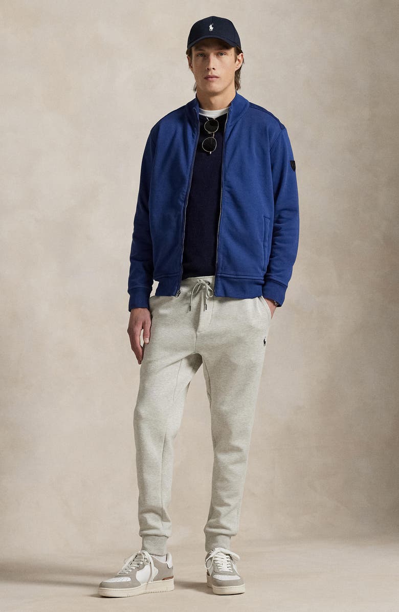 Polo Ralph Lauren Double Knit Jogger Pants, Alternate, color, Light Sport Heather