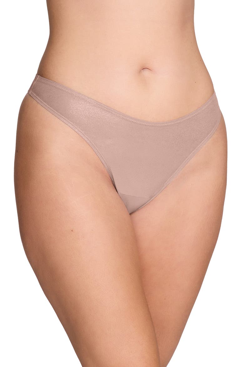 The Mesh Thong, Alternate, color, MOONBEAM