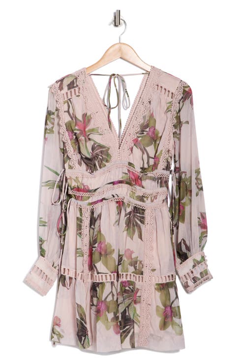Xanthe Floral Long Sleeve Minidress