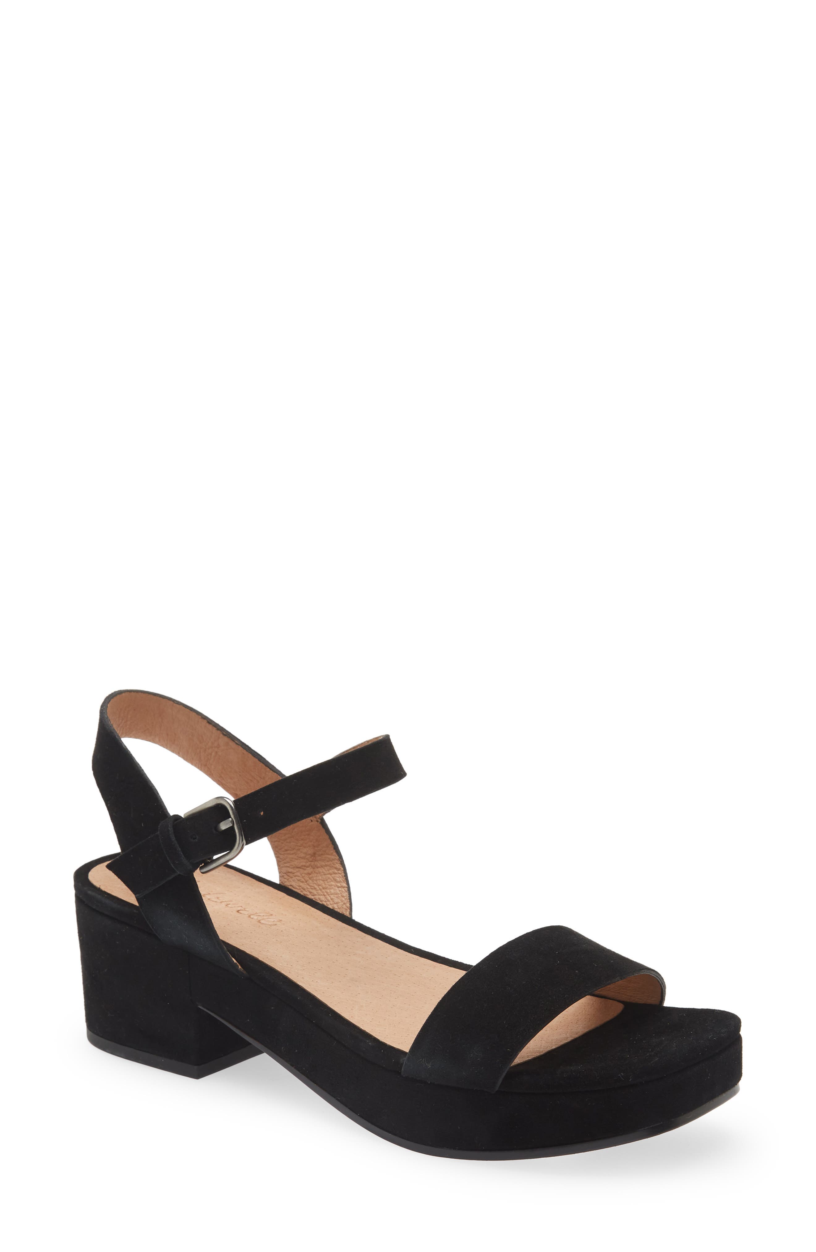 Madewell The Lina Platform Sandal, Main, color, 