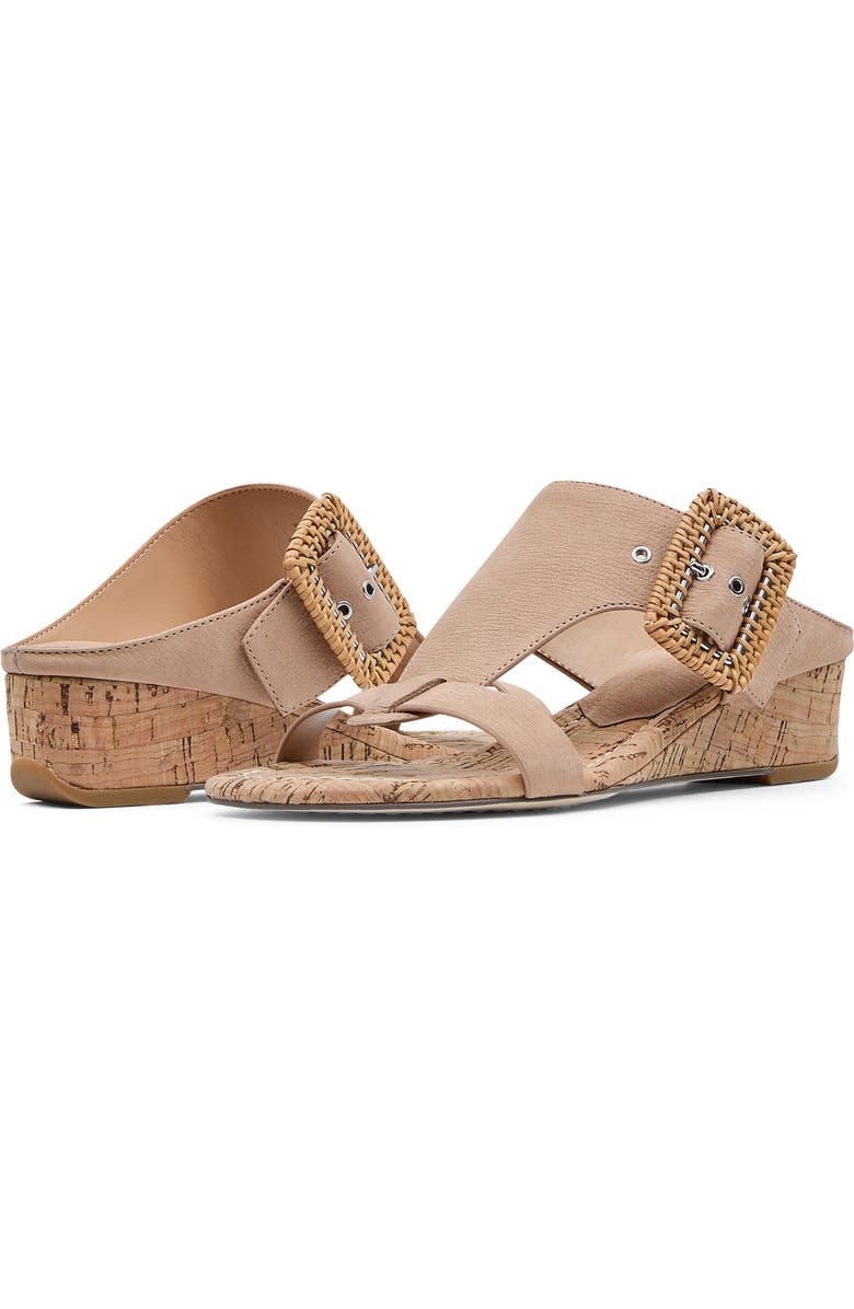 Donald Pliner Vine Wedge Sandal, Alternate, color, Sand