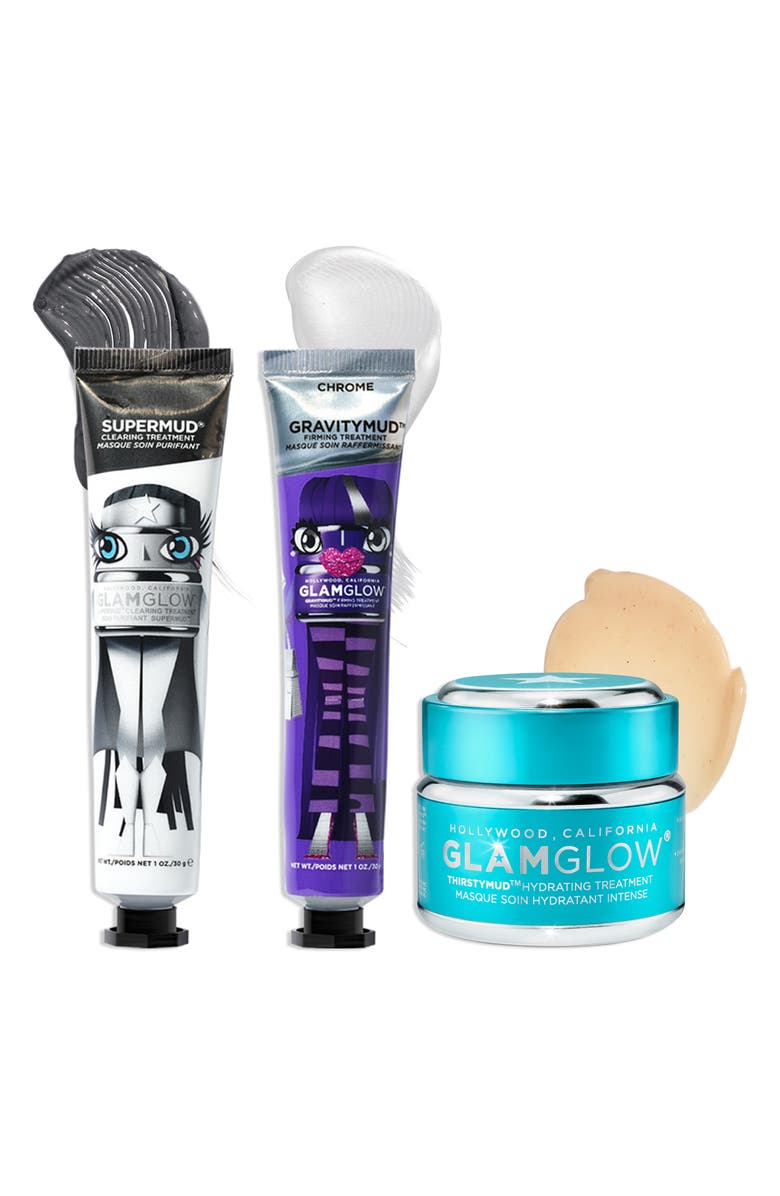 GLAMGLOW<sup>®</sup> Mask Essentials: Hydrate, Firm + Clear Set, Alternate, color,