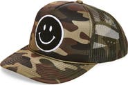 Local Beach Smiley Patch Trucker Hat