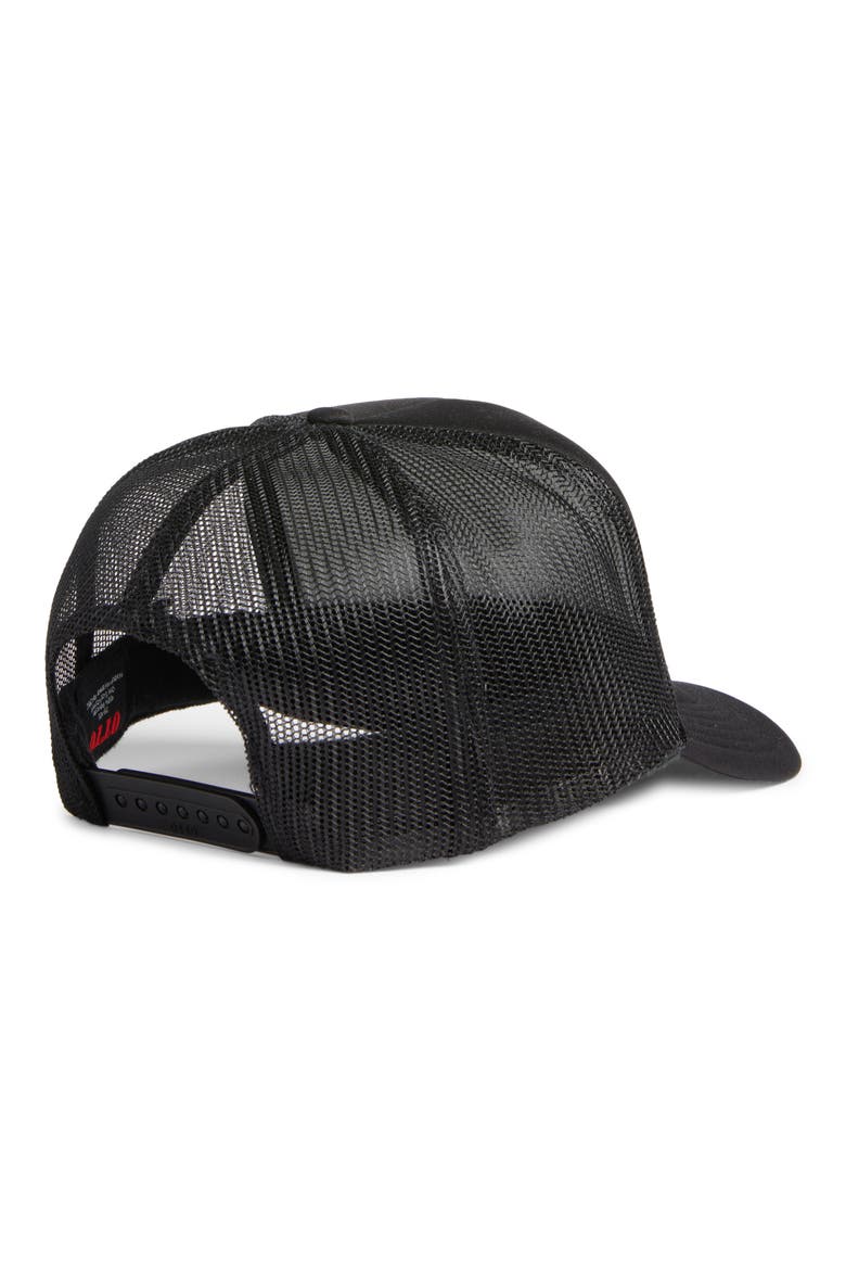 Game Day Trucker Hat, Alternate, color, BLACK