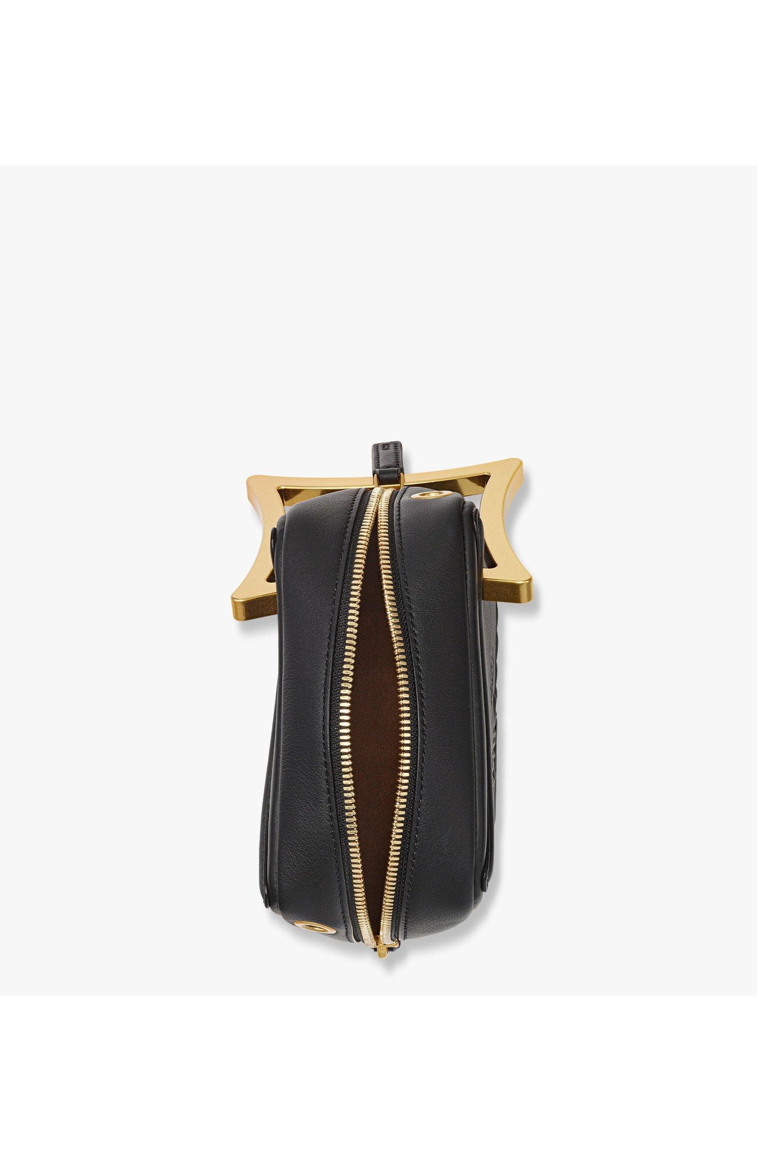 MCM Diamond Logo Crossbody in Calf Leather, Alternate, color, 