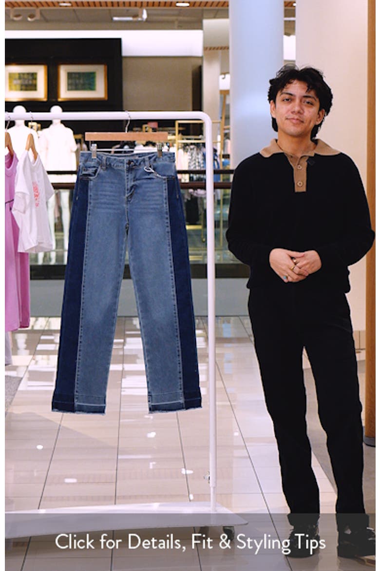 Kids' Two-Tone Relaxed Straight Leg Jeans video