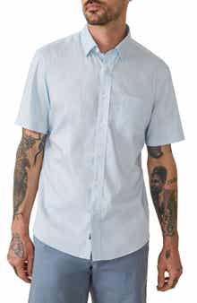 Faherty Movement Short Sleeve Button-Up Shirt