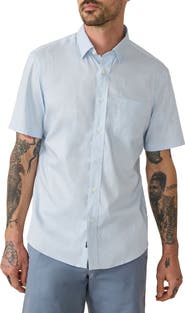 Faherty Movement Short Sleeve Button-Up Shirt