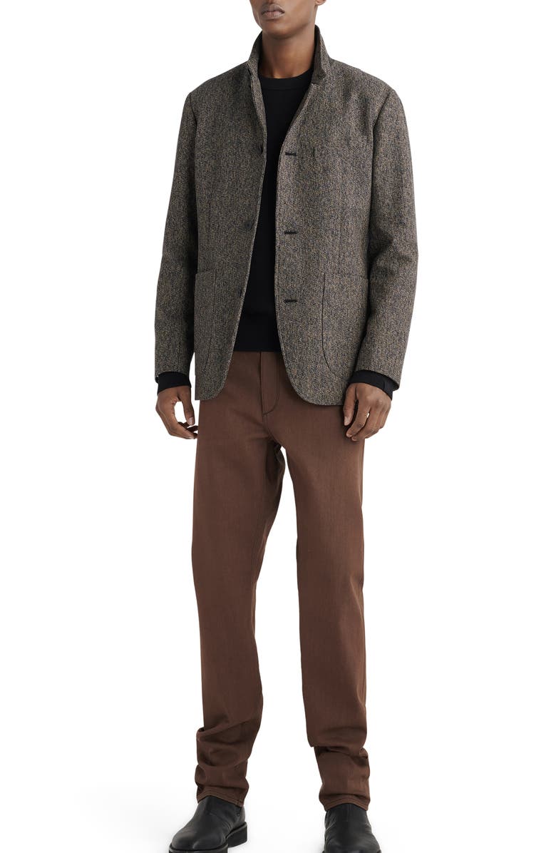 rag & bone Fit 4 Authentic Stretch Straight Leg Baggy Jeans, Alternate, color, 