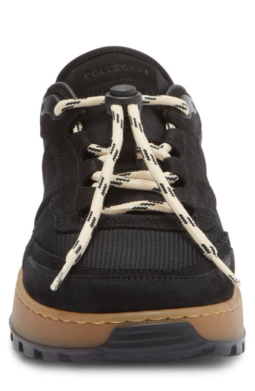 Collegium Pillar Trail Sneaker In Black