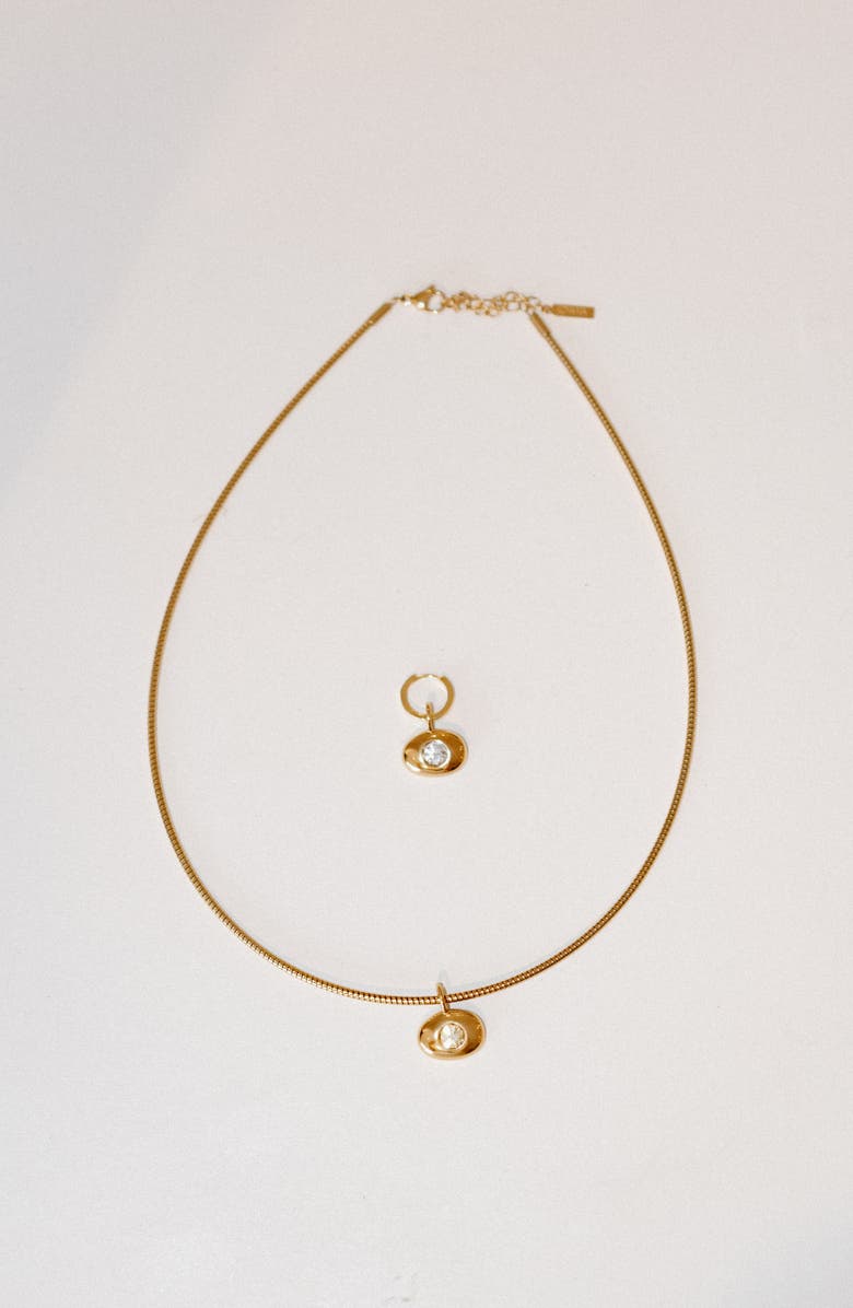 Joiana Jewelry Ribbed Choker Necklace, Alternate, color, 