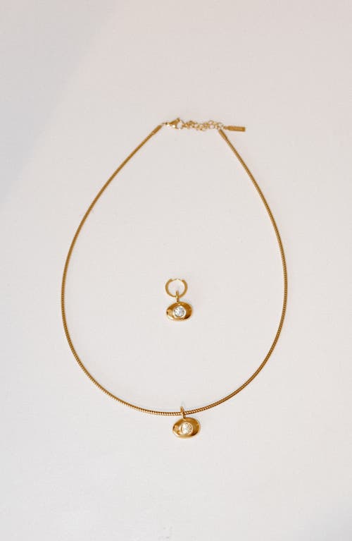 Joiana Jewelry Ribbed Choker Necklace In Gold