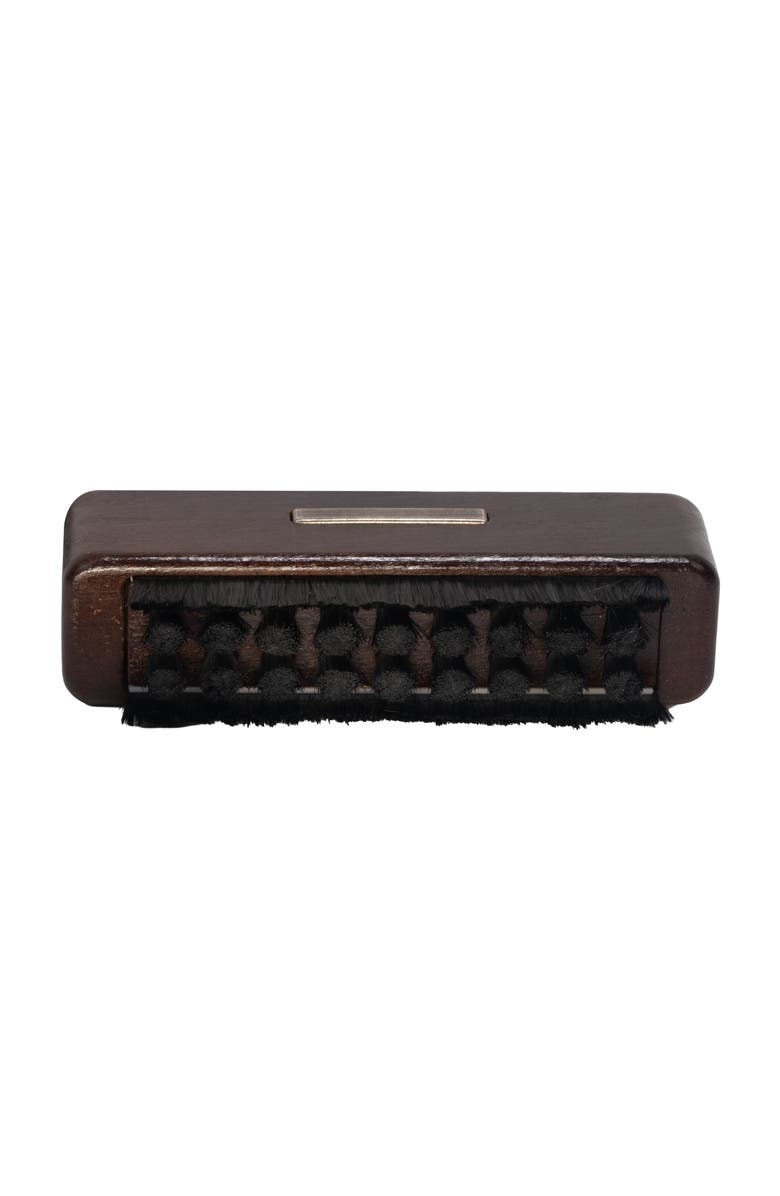 Fluance Vinyl Record Anti-Static Carbon Fiber Brush, Main, color, Natural Walnut