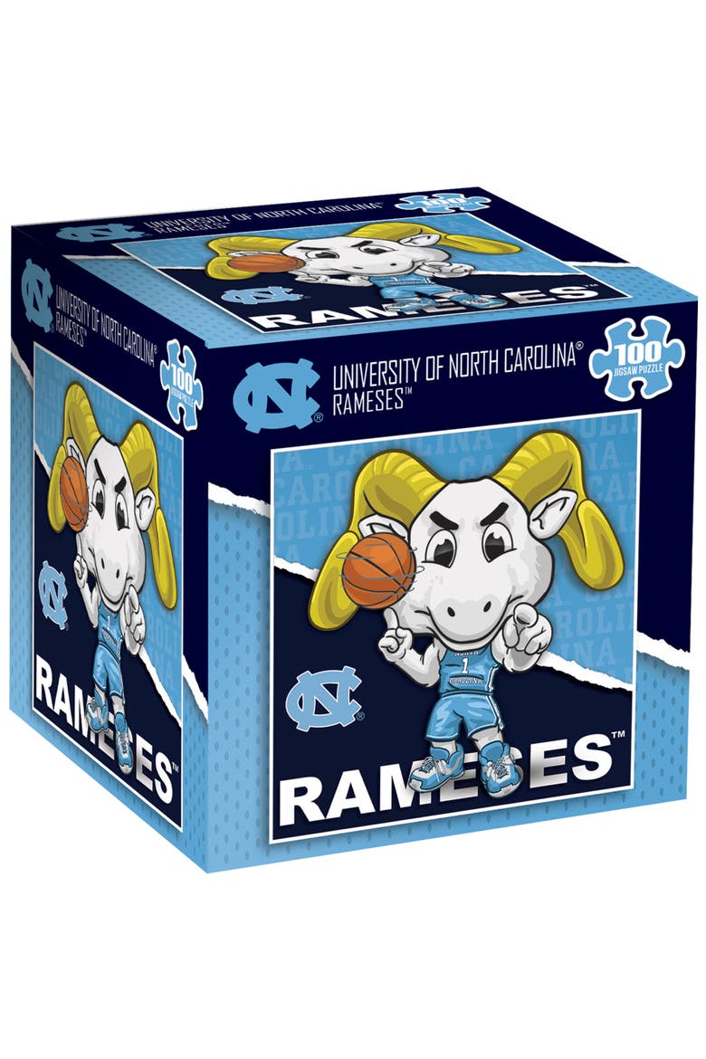 UNC Tar Heels Mascot 100 Piece Puzzle, Main, color, Multicolor
