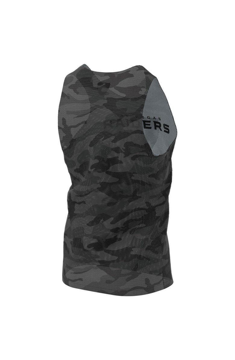 FOCO Men's FOCO Black/Gray Las Vegas Raiders Reversible Mesh Tank Top, Alternate, color, Black