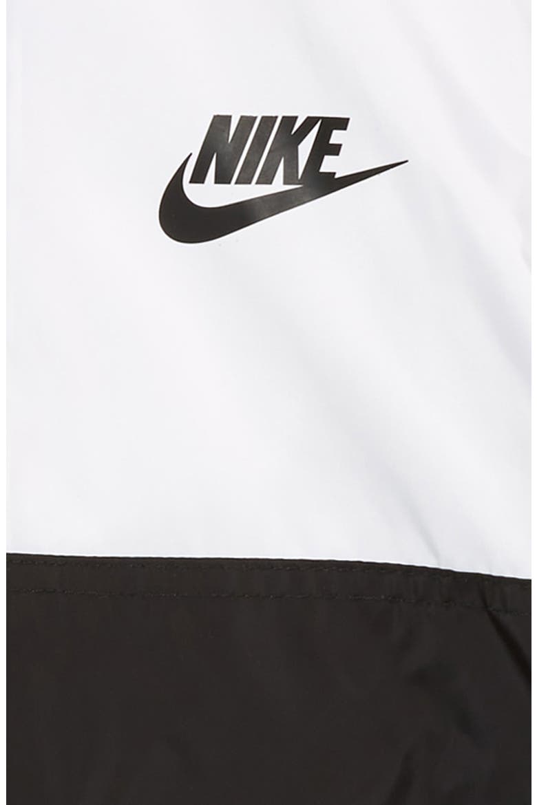Kids' Just Do It Windrunner Jacket, Alternate, color, WHITE