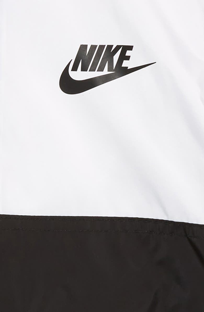 Nike Kids' Just Do It Windrunner Jacket, Alternate, color, White