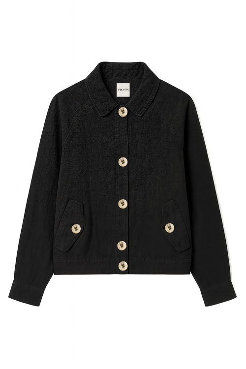 Vir Vita Béatrice Jacket In Black