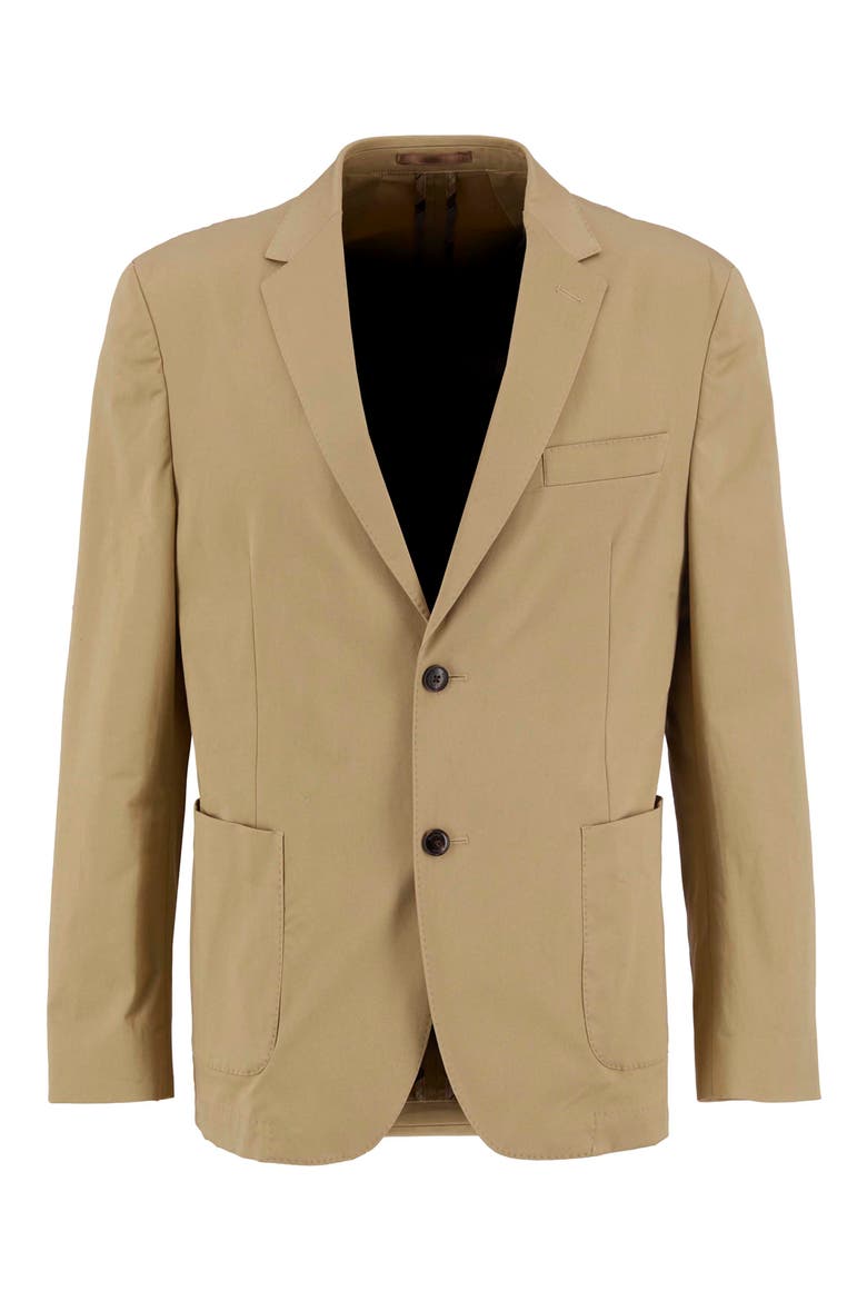 Bellamy Tailored Fit Stretch Cotton Blazer, Alternate, color, SAND