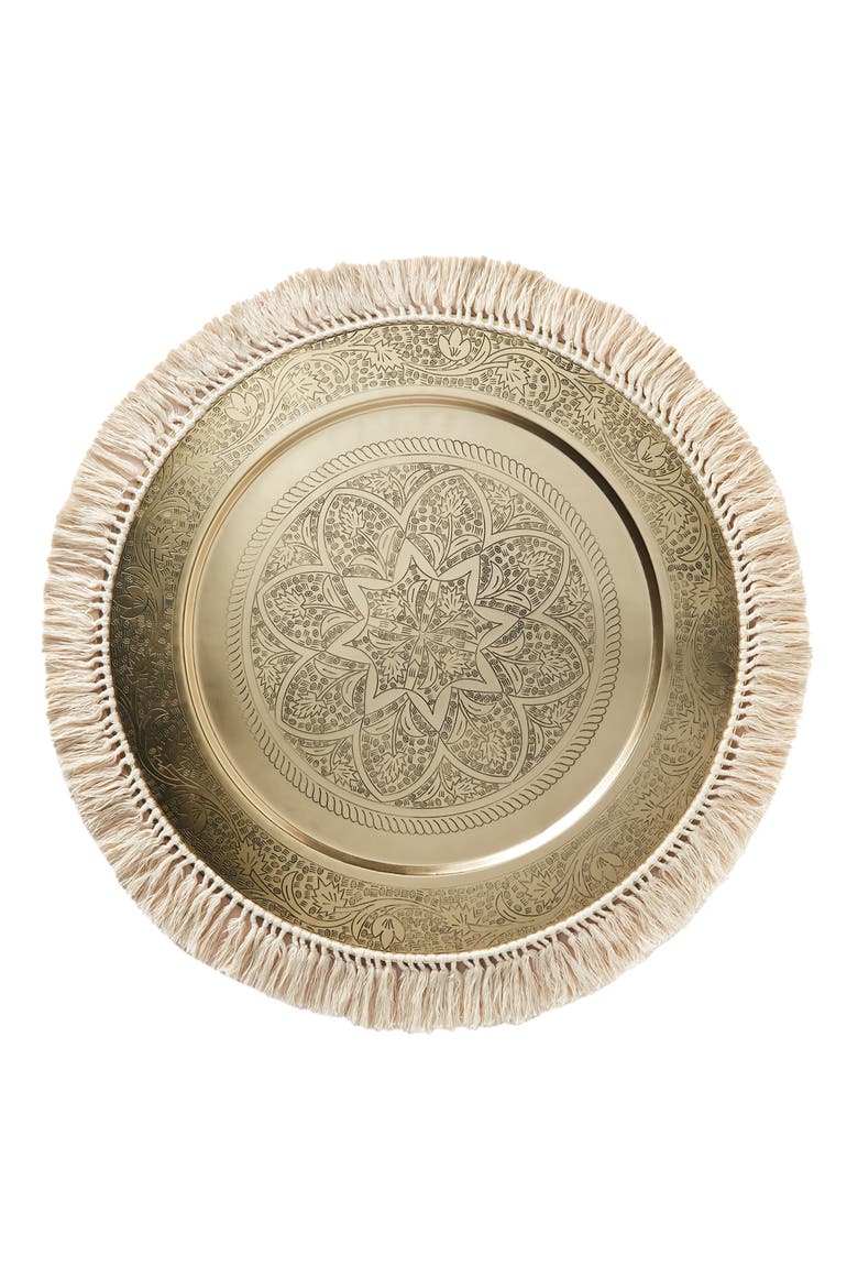 Anthropologie Lina Decorative Tray, Alternate, color, BROWN