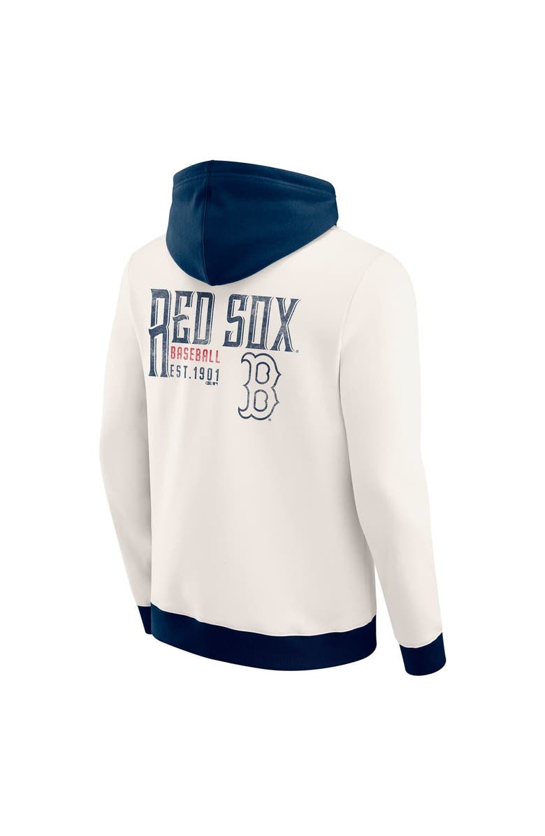 Darius Rucker Collection by Fanatics Men's Darius Rucker Collection by Fanatics Cream Boston Red Sox Polar Fleece Full-Zip Hoodie, Alternate, color, Cream