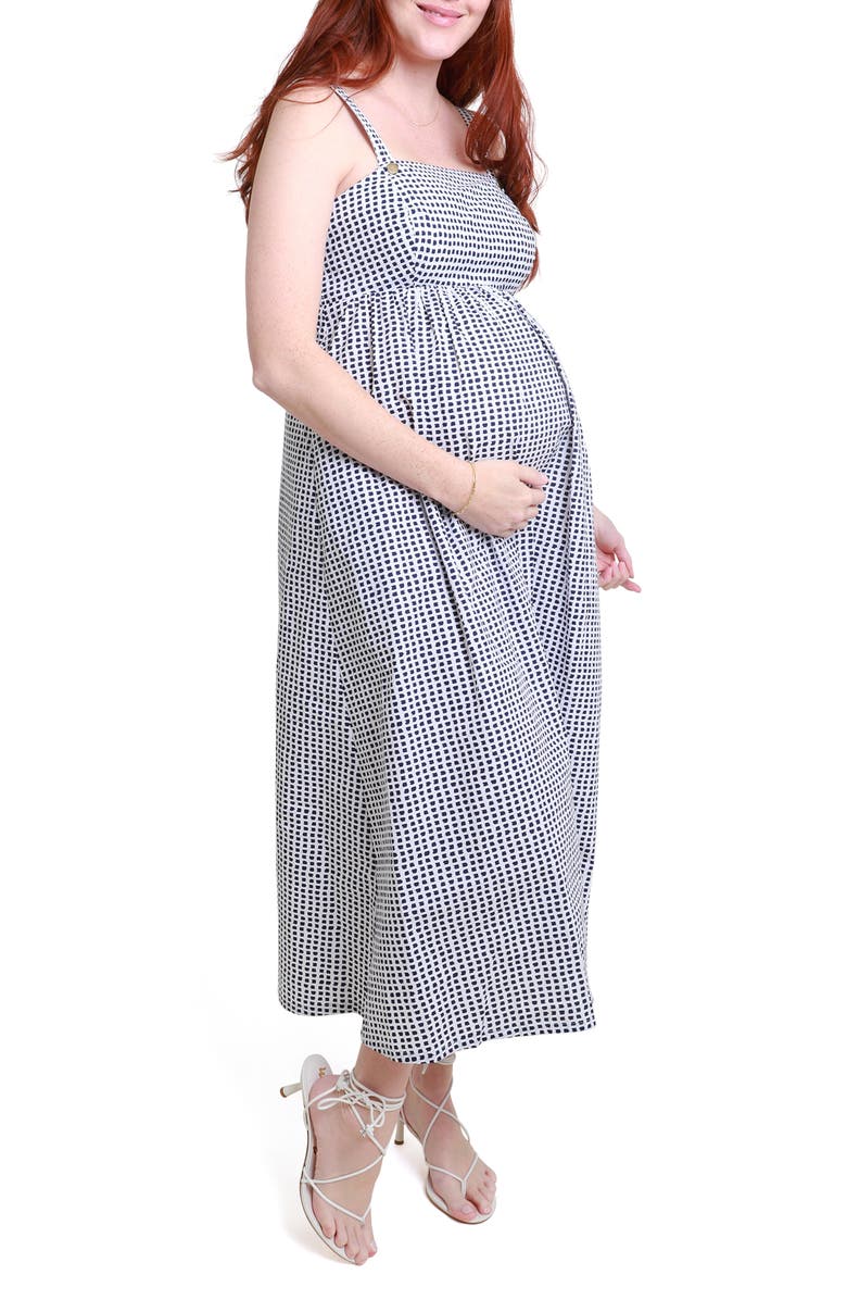 Ingrid & Isabel<sup>®</sup> Ingird & Isabel<sup>®</sup> Print Maternity/Nursing Sundress, Main, color,