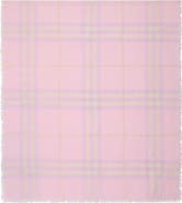 Burberry Giant Check Lightweight Wool Scarf