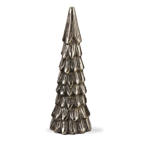 Large Cast Aluminum Tree Decor for Holiday Christmas Display