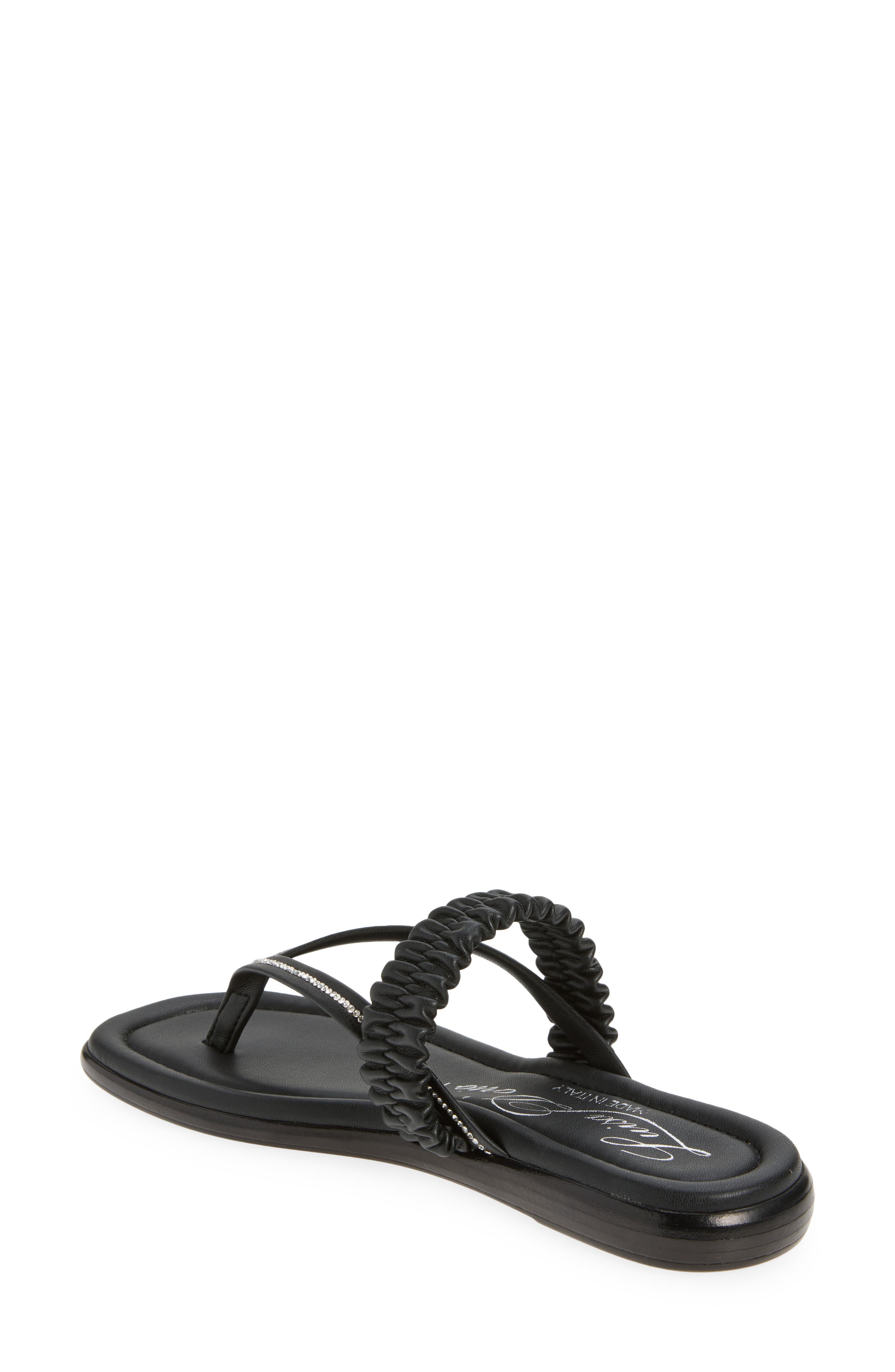 ITALIAN SHOEMAKERS Beckett Slide Sandal, Alternate, color, Black