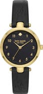 Kate Spade New York women's holland leather strap watch