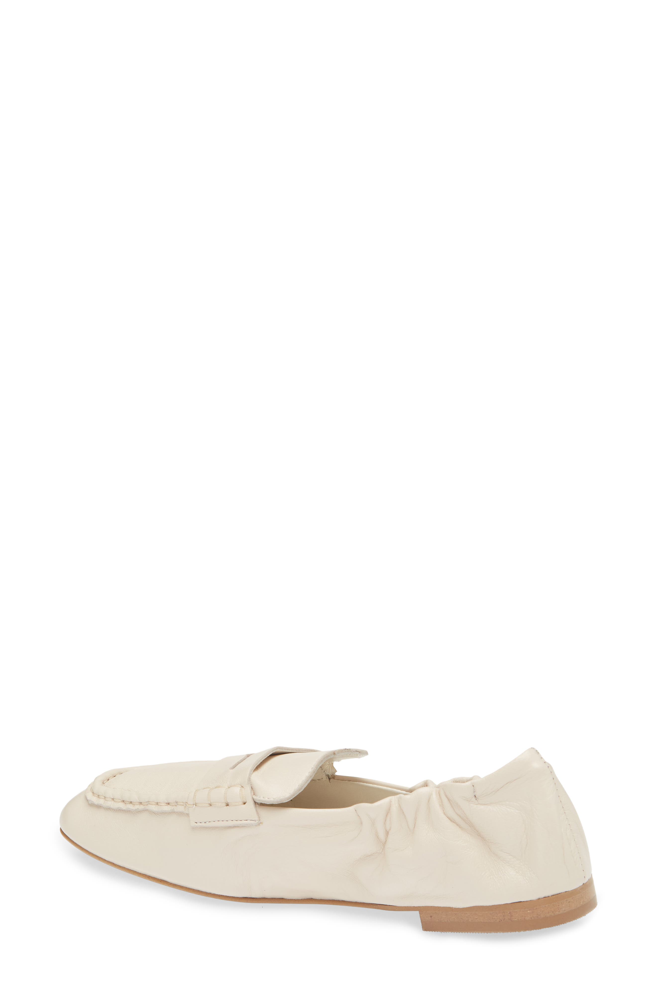Arlie Penny Loafer, Alternate, color, MILK LEATHER
