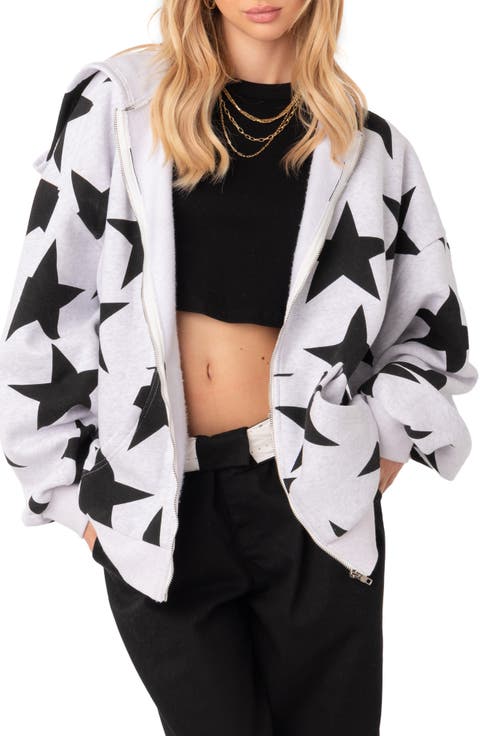 Star at Me Oversize Hoodie