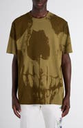 McQueen Exploded Skull Graphic T-Shirt