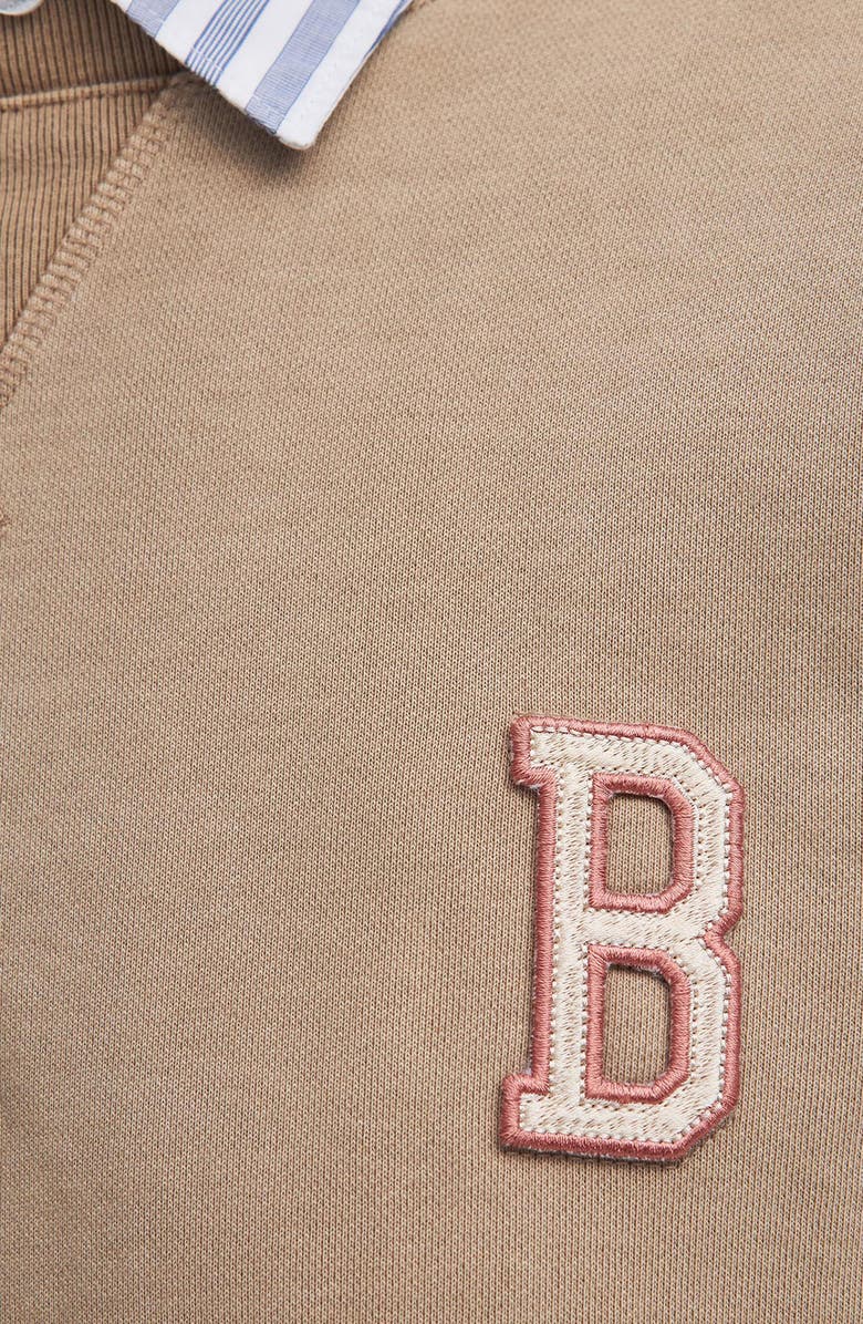 Barbour Elisha Logo Cotton Graphic Sweatshirt, Alternate, color, 