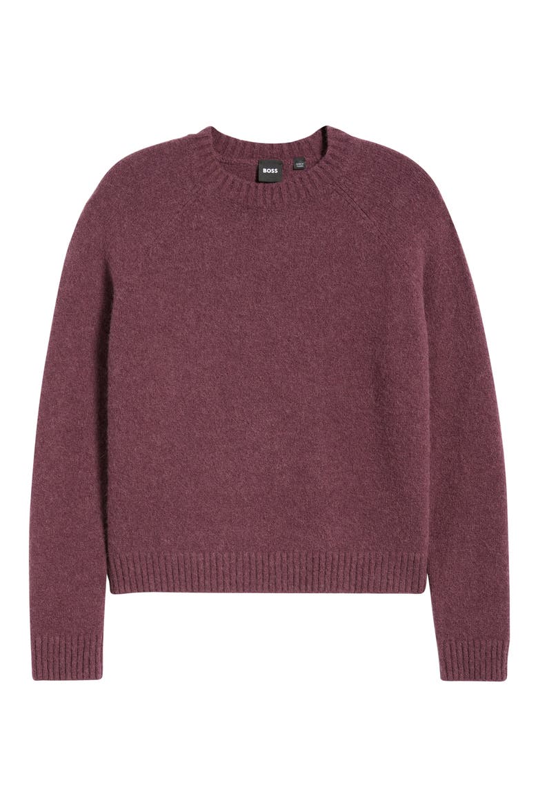 Fesbian Crewneck Sweater, Alternate, color, SOFT VERMILLION