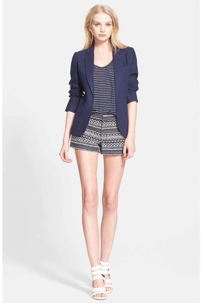 'Mehira' Blazer, Alternate, color, DARK NAVY