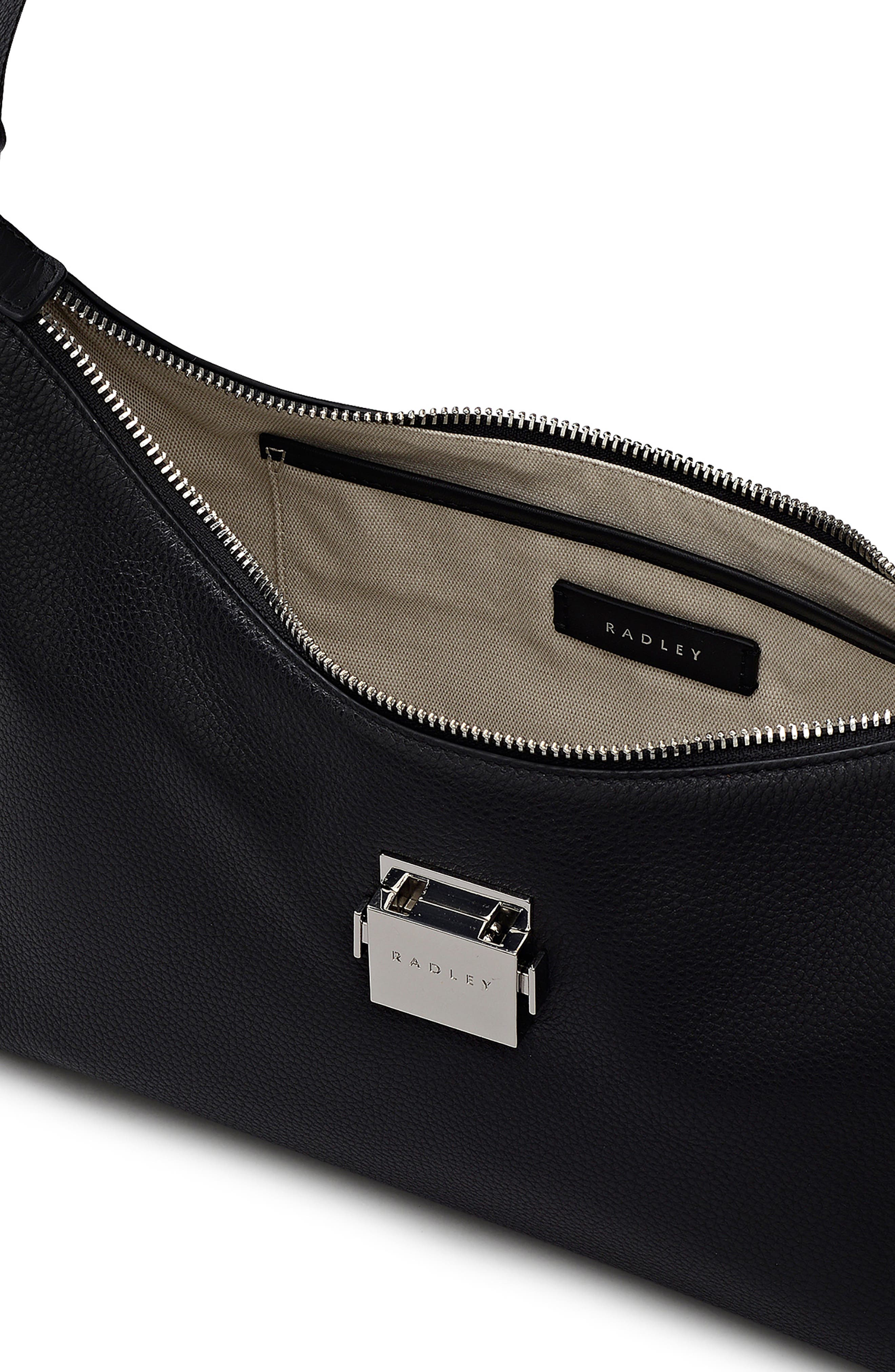 Radley Sloane Mews Medium Shoulder Bag, Alternate, color, Black