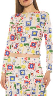Alexia Admor Dahlia Boat Neck Top