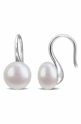 Cultured Freshwater Pearl Drop Earrings