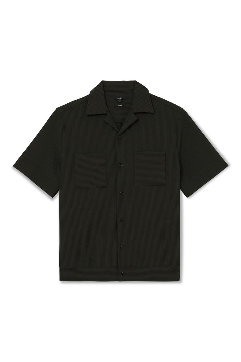 Odessa Rib Camp Shirt, Alternate, color, GREEN